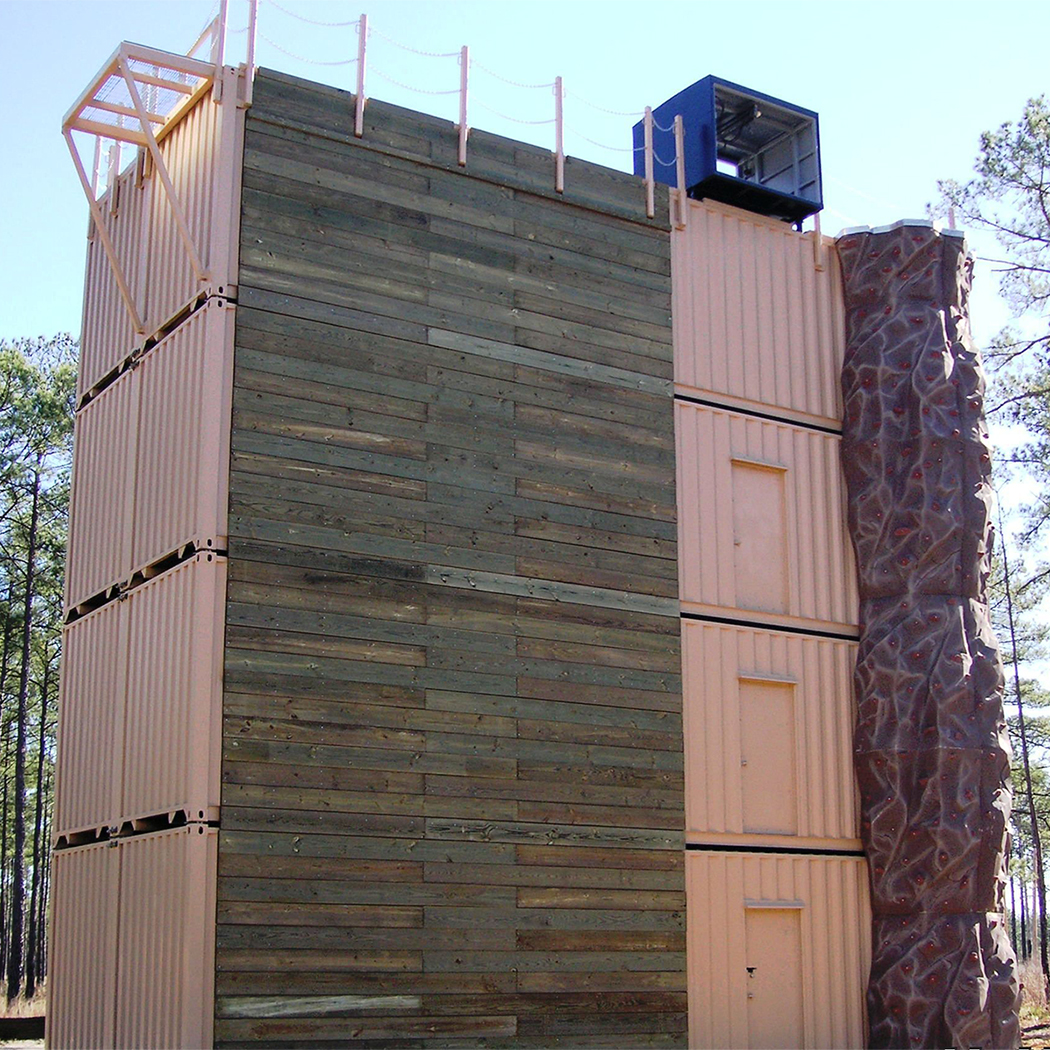 GSS 40' Rappel Tower with Rock wall-WEB